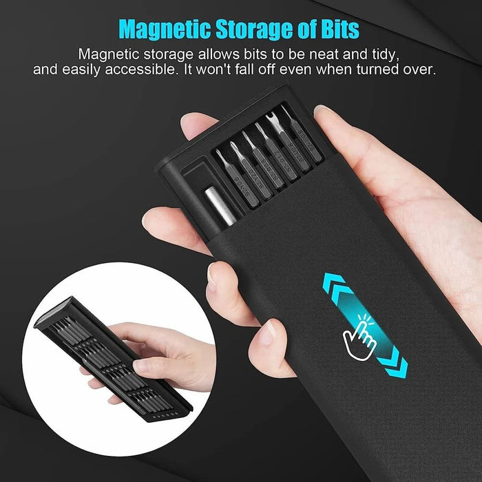 24 in 1 Portable Magnetic Screwdriver Repair Kit
