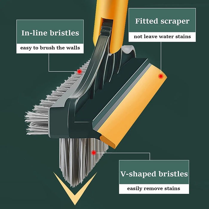 Multi-Functional 3-in-1 Bathroom & Floor Cleaning Wiper