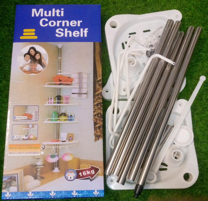 Stainless Steel Tripod Storage Rack/Shelf β Organize Your Space in Style!
