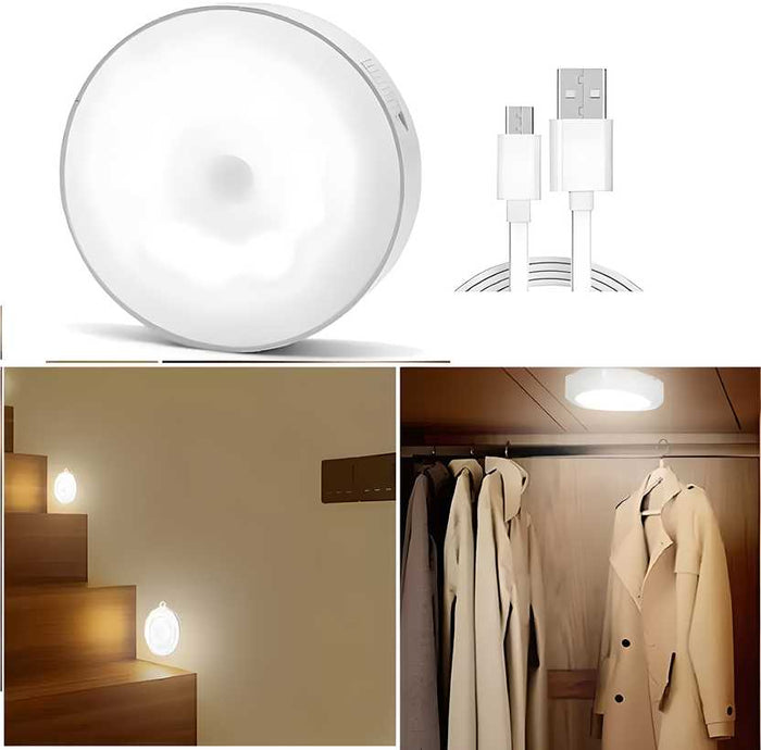 otion Sensor LED Night Light – Rechargeable & Wireless