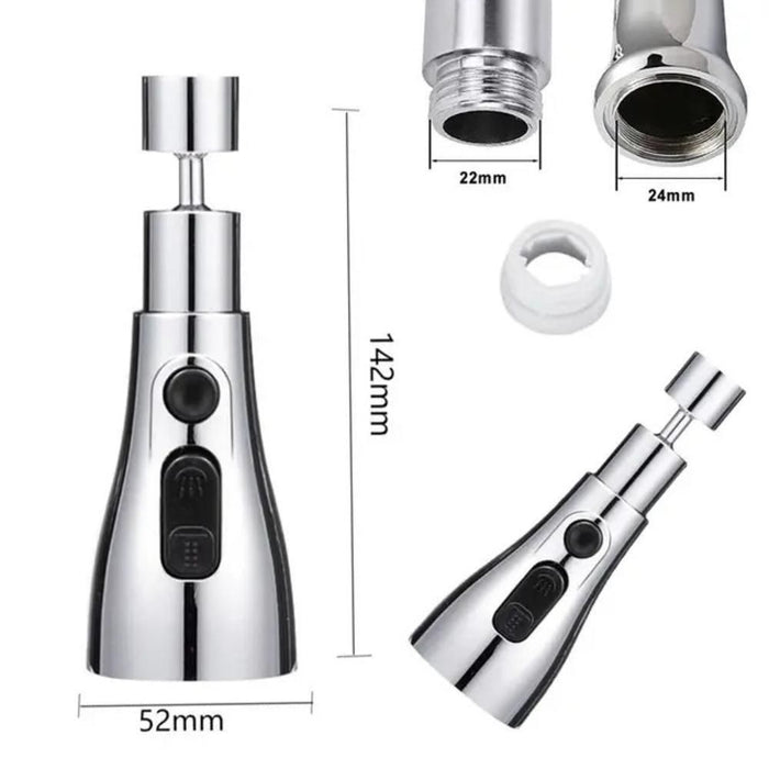 🚰 3 Modes Kitchen Sink Faucet – Efficient & Durable Stainless Steel Design 🚰