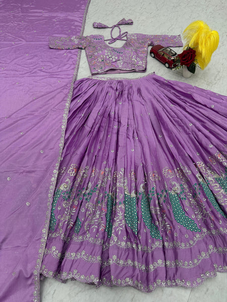 Fashion Cave Heavy Embroidery Thread & Sequence Work Full Stitched