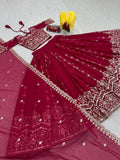 Fashion Cave Beautifully Full Stitched Heavy Fox Georgette Lehenga Choli with Dupatta
