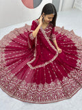 Fashion Cave Beautifully Full Stitched Heavy Fox Georgette Lehenga Choli with Dupatta