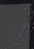Fashion Cave Black Sequins Georgette Designer Saree