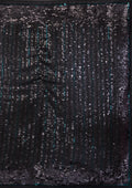 Fashion Cave Black Sequins Georgette Saree