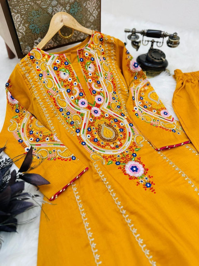 Fashion Cave FULLY STITCHED Designer Party Wear Code set