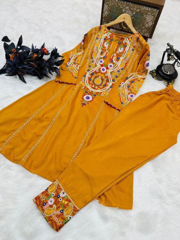 Fashion Cave FULLY STITCHED Designer Party Wear Code set