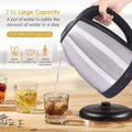 ☕ Scarlett Stainless Steel Electric Kettle – 240W | Perfect for Personal Use! ☕