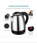 ☕ Scarlett Stainless Steel Electric Kettle – 240W | Perfect for Personal Use! ☕